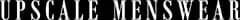 Upscale Menswear logo